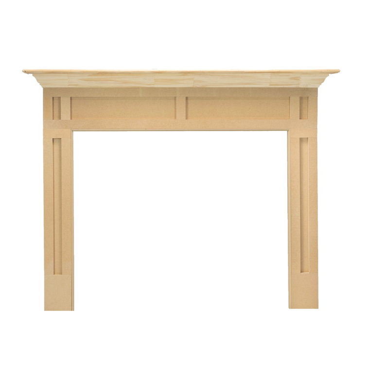 Dovecove Craftsman Mantel Fireplace Surround & Reviews Wayfair